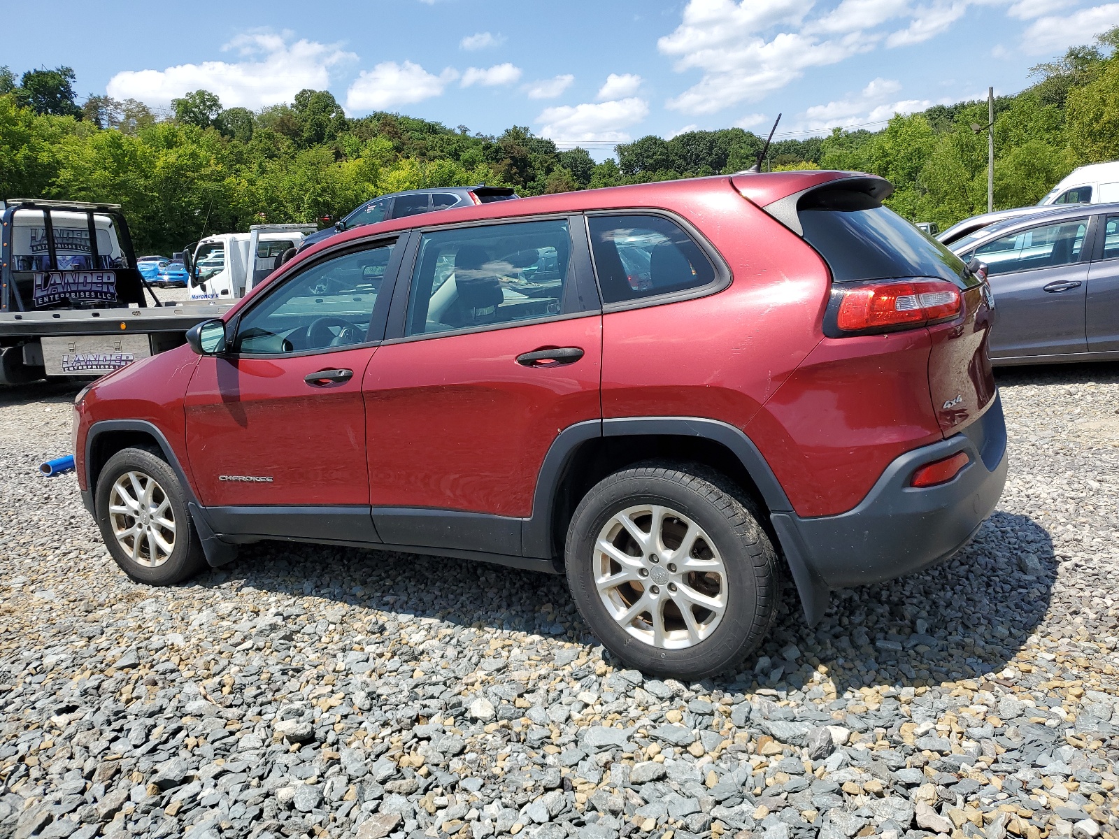 2014 Jeep Cherokee Sport vin: 1C4PJMAB6EW285844