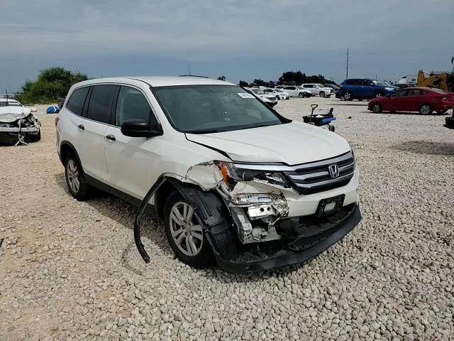 2017 Honda Pilot Lx VIN: 5FNYF5H10HB034772 Lot: 64676014