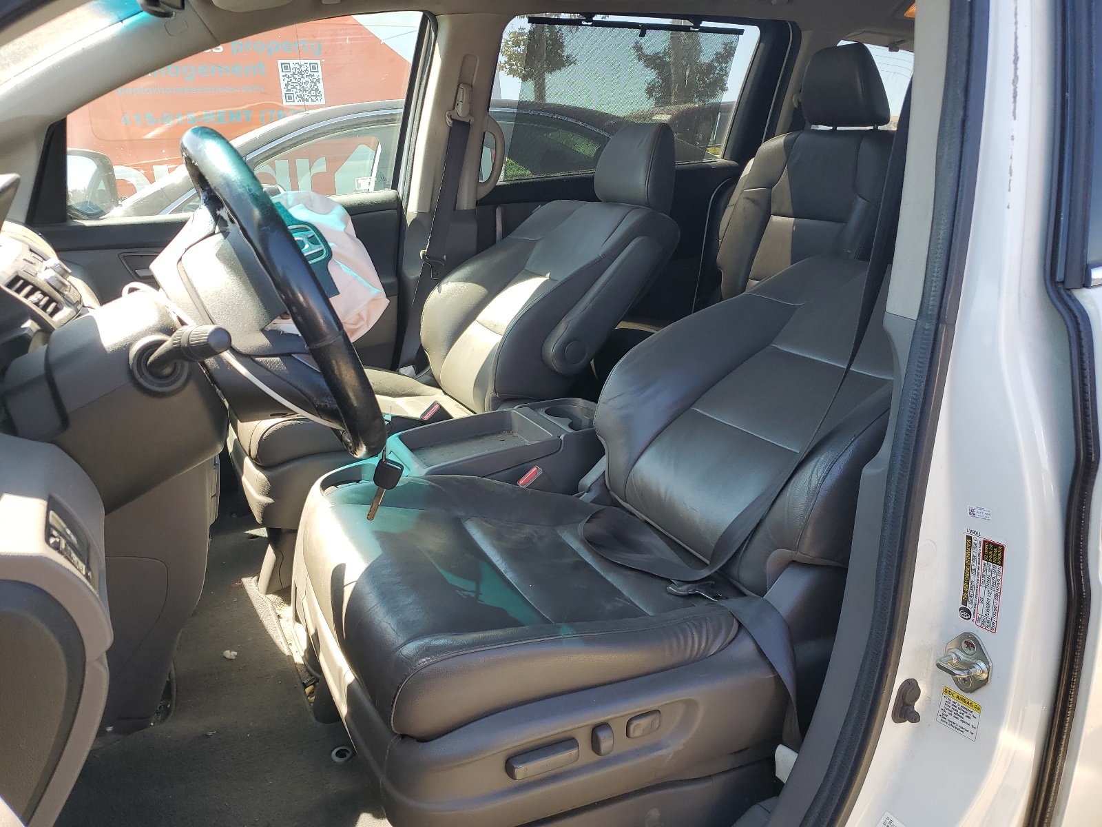 5FNRL5H93CB134778 2012 Honda Odyssey Touring