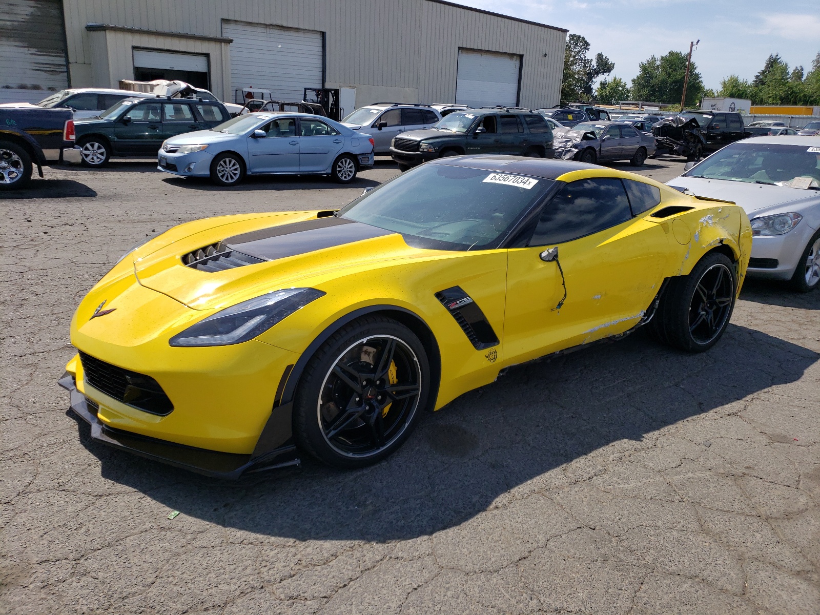 1g1yu2d66g5610542 1G1YU2D66G5610542 2016 Chevrolet Corvette Z06 3Lz
