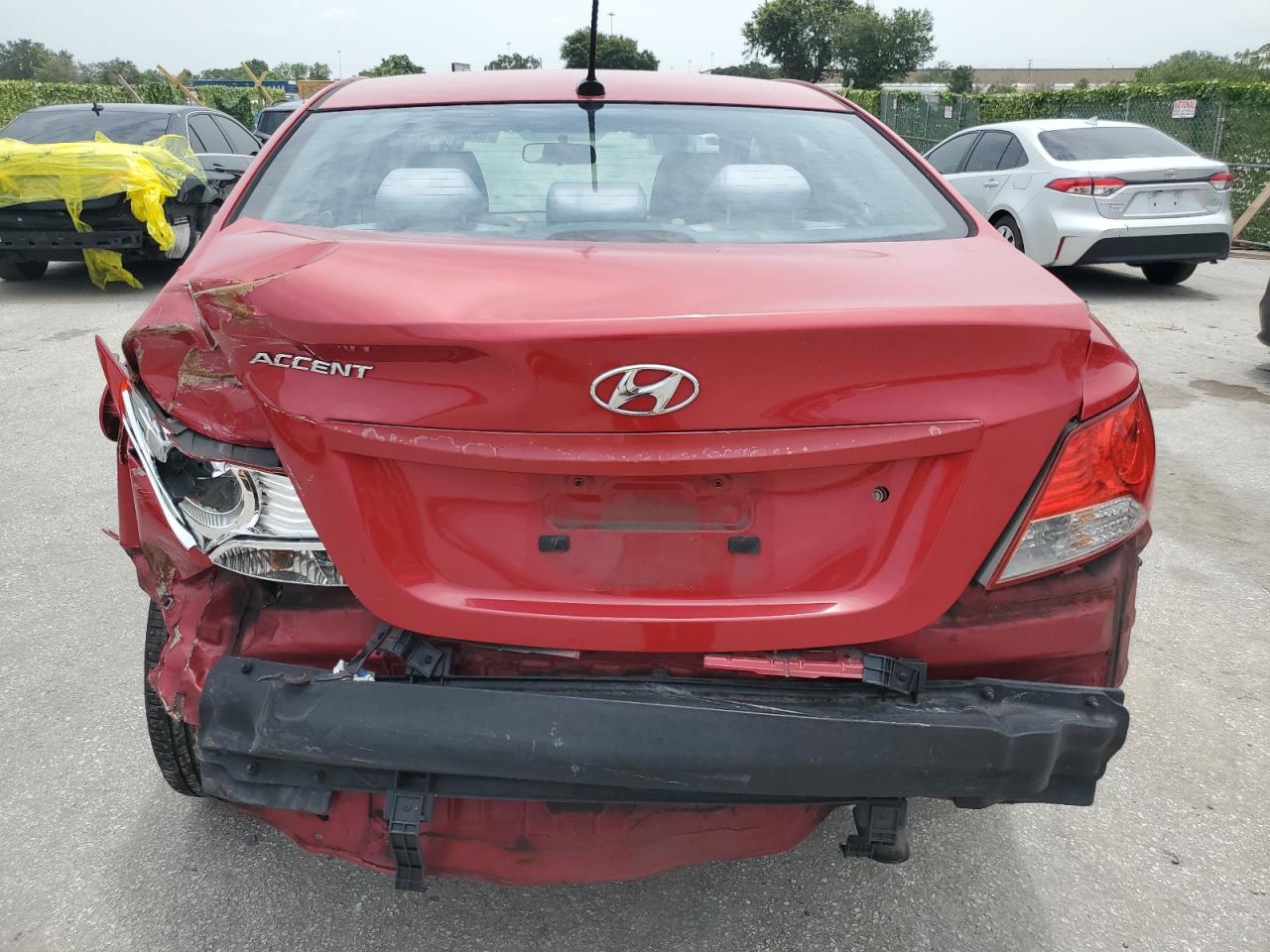 2014 Hyundai Accent Gls VIN: KMHCT4AE3EU634758 Lot: 62655674