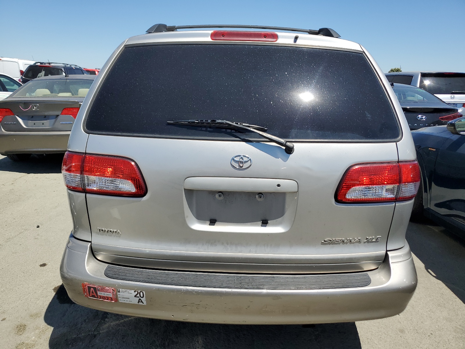 4T3ZF13C72U436604 2002 Toyota Sienna Le