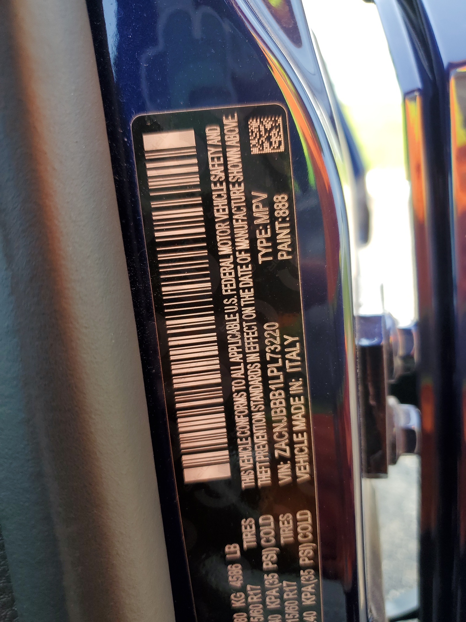 ZACNJBBB1LPL73220 2020 Jeep Renegade Latitude