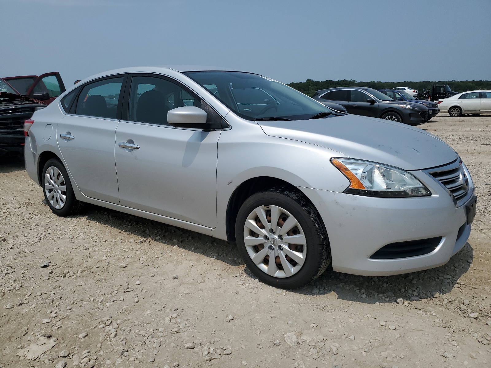 2014 Nissan Sentra S vin: 3N1AB7AP9EL617106