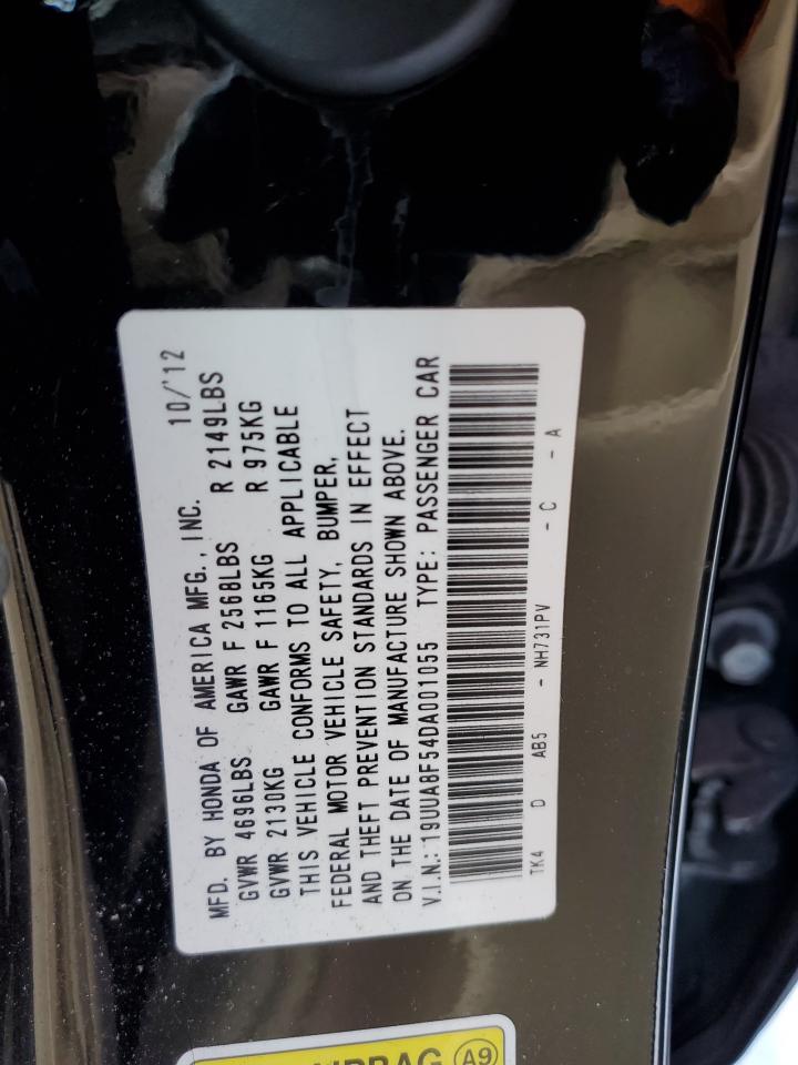 2013 Acura Tl Tech VIN: 19UUA8F54DA001055 Lot: 63778484