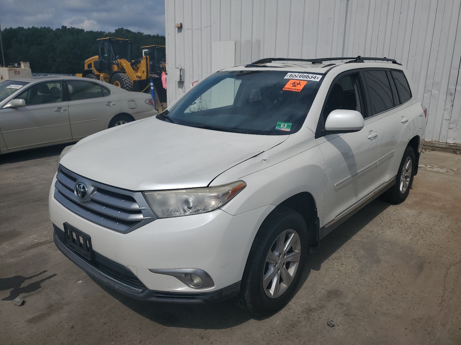 2012 Toyota Highlander Base vin: 5TDBK3EH7CS124674