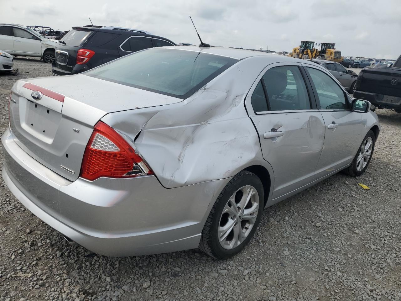 2012 Ford Fusion Se silver null flexible 3FAHP0HG5CR446106 photo #4