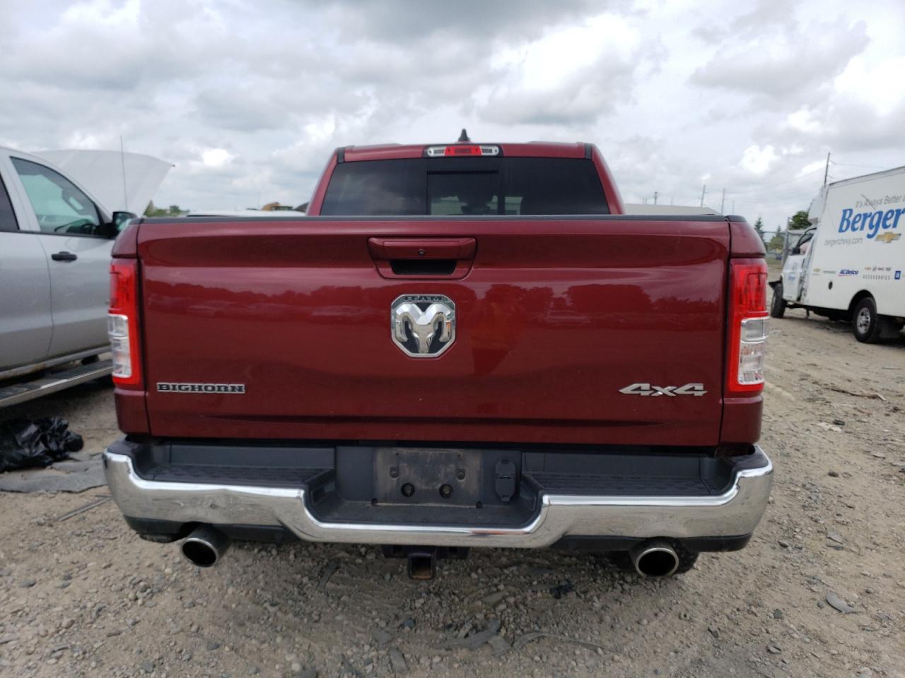 2021 Ram 1500 Big Horn/Lone Star VIN: 1C6SRFFT4MN809083 Lot: 64400374