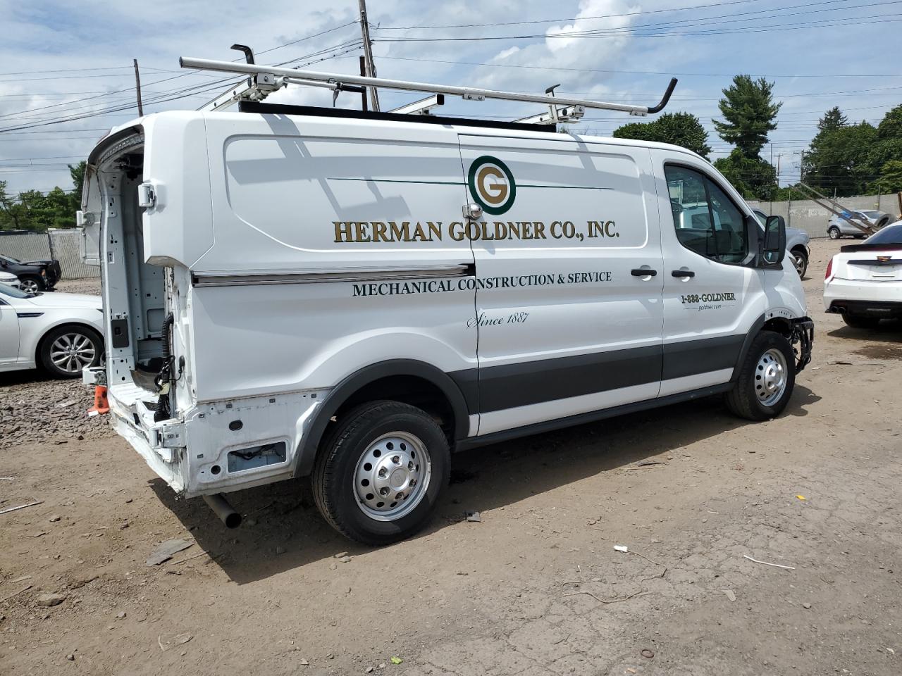 2020 Ford Transit T-250 white null gas 1FTBR2YG3LKB24641 photo #4