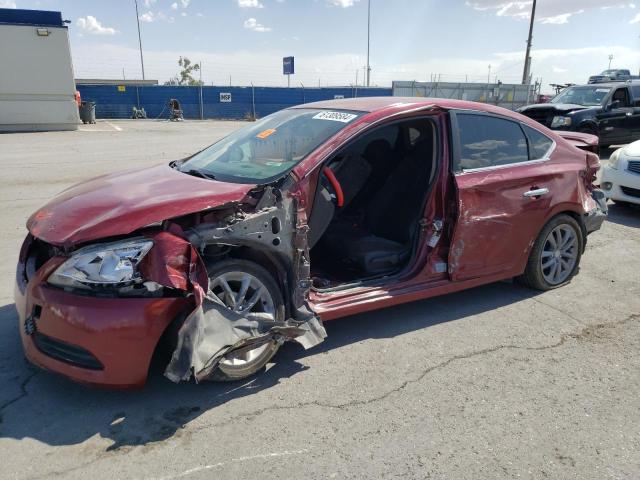 Sedans NISSAN SENTRA 2015 Czerwony