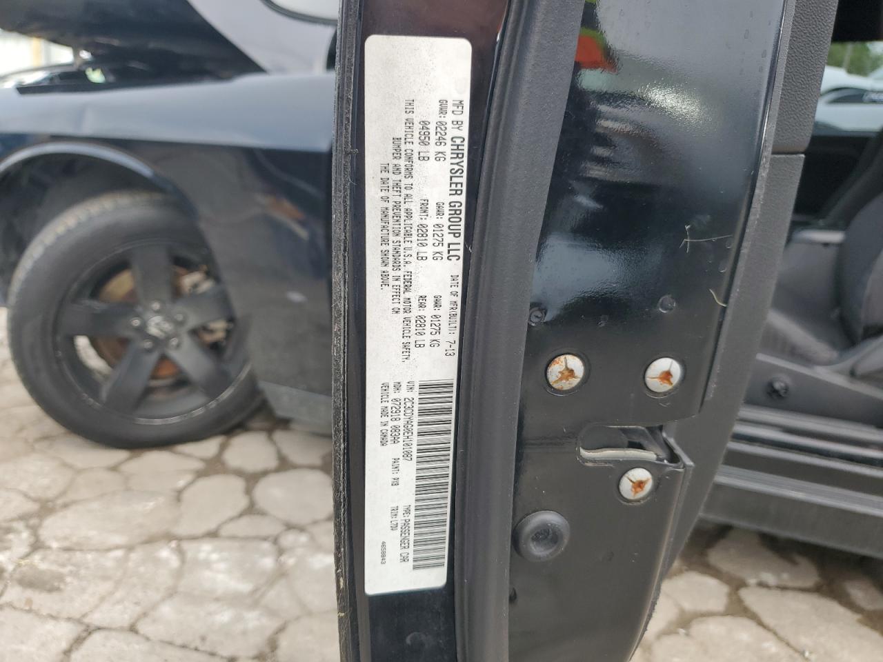 2C3CDYAG0EH101087 2014 Dodge Challenger Sxt