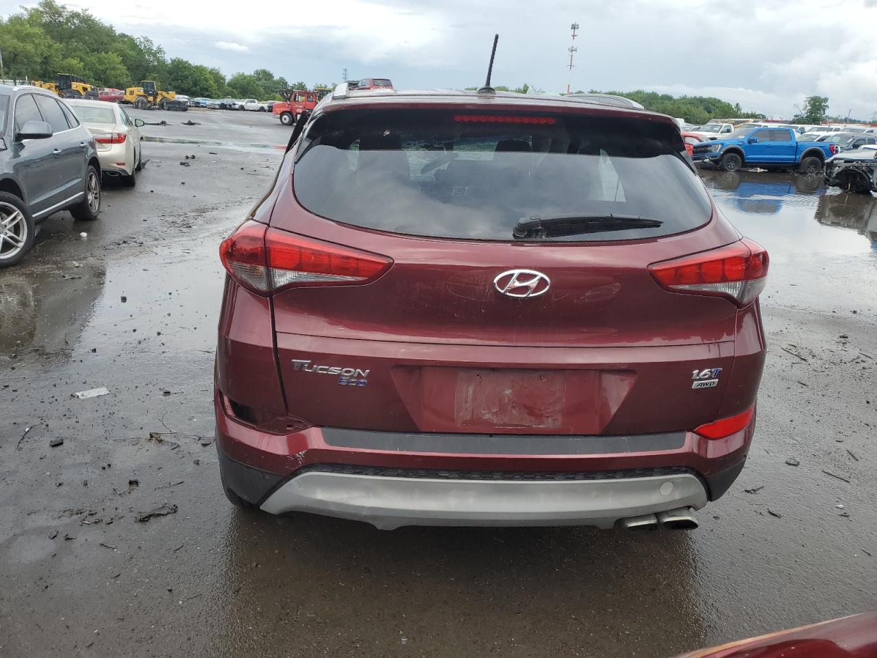 2017 Hyundai Tucson Limited VIN: KM8J3CA21HU346703 Lot: 64408904