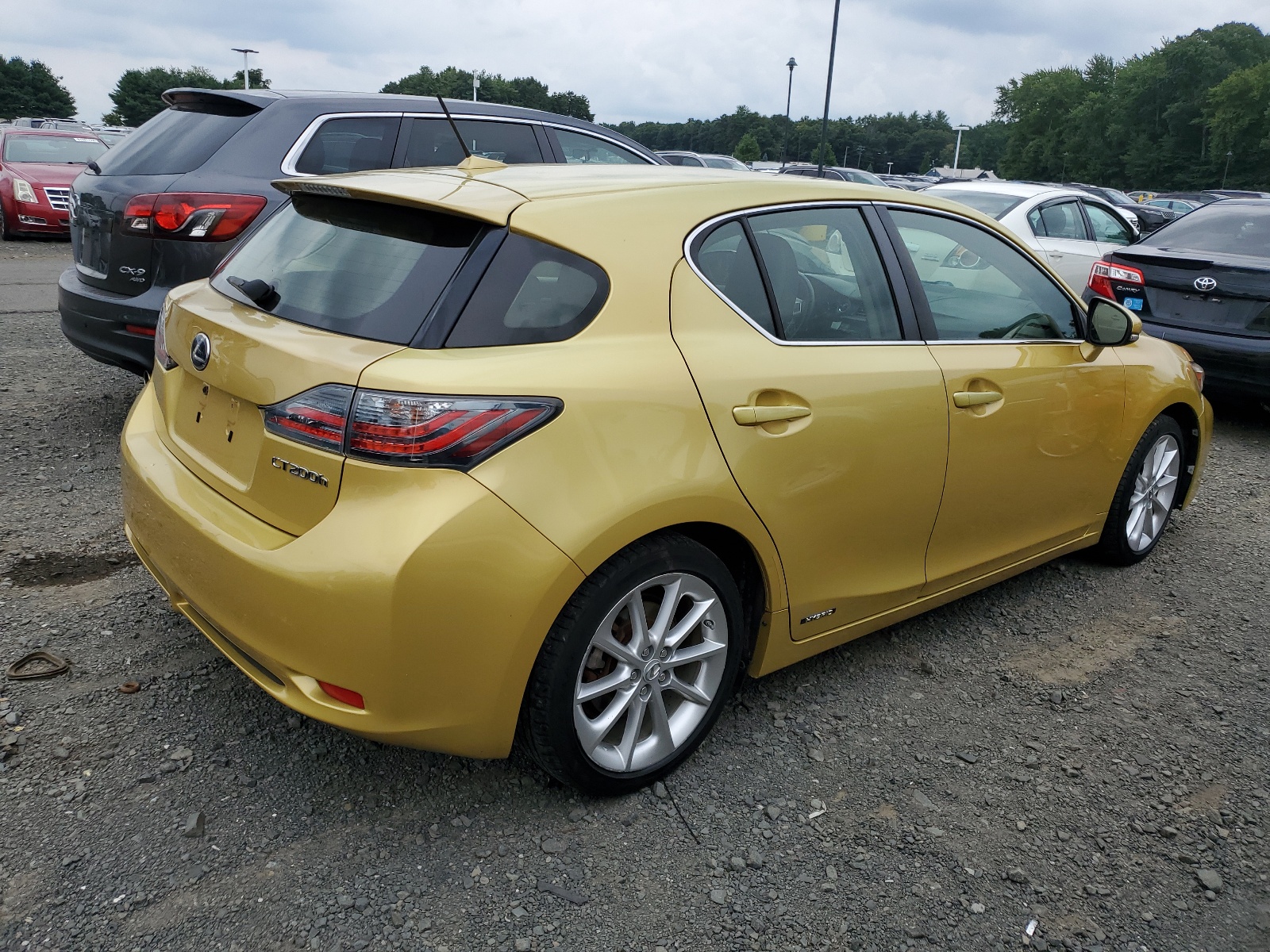 2012 Lexus Ct 200 vin: JTHKD5BH7C2104375