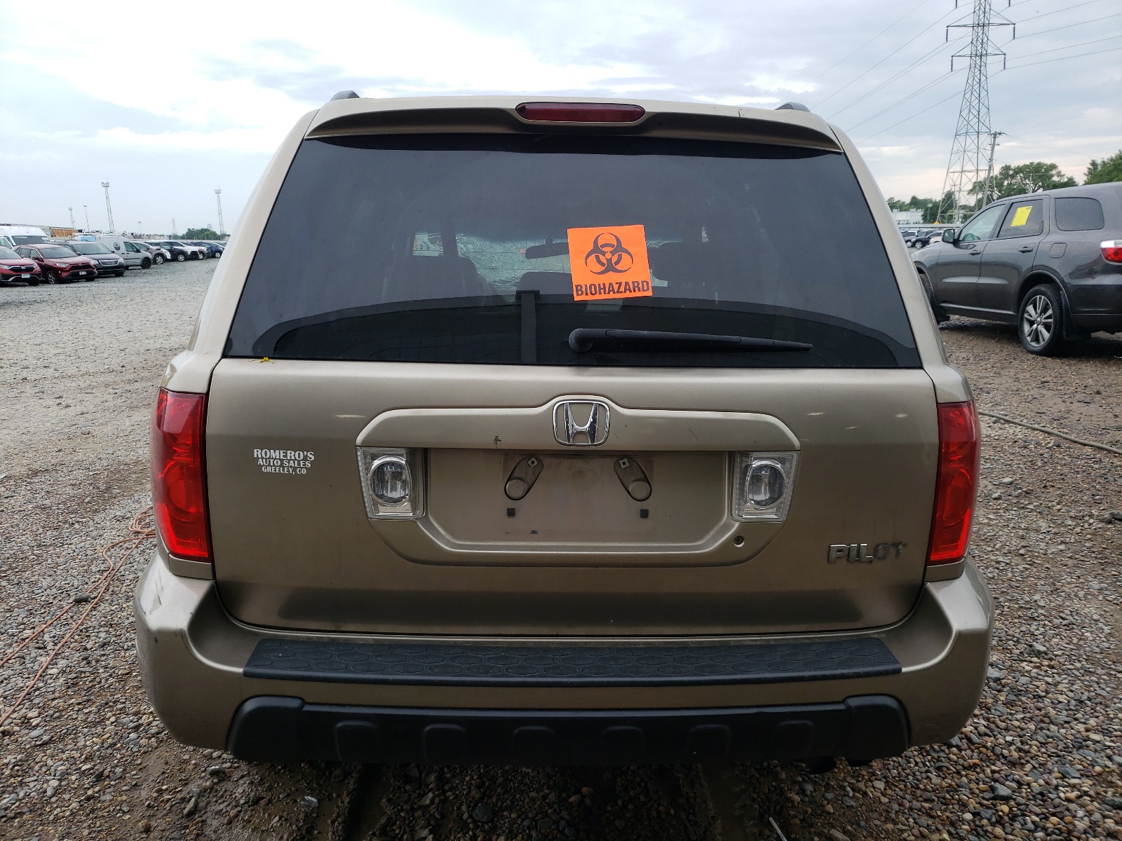 2HKYF18665H539720 2005 Honda Pilot Exl