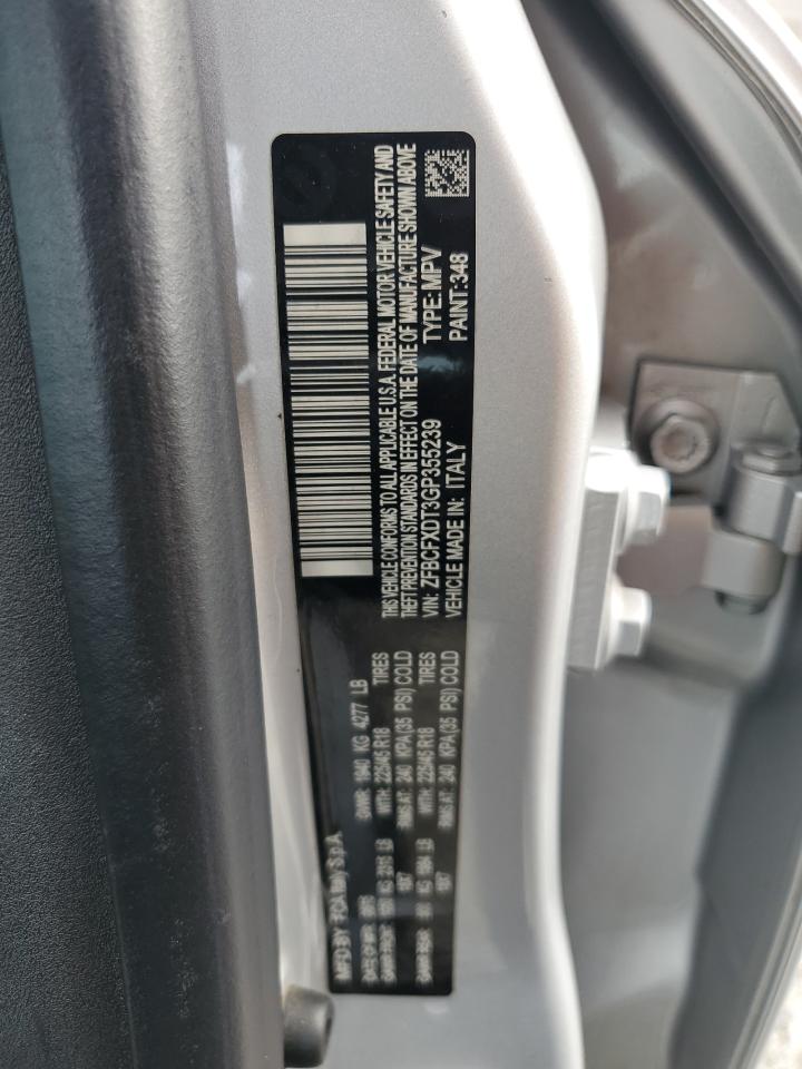 2016 Fiat 500X Lounge VIN: ZFBCFXDT3GP355239 Lot: 64563954