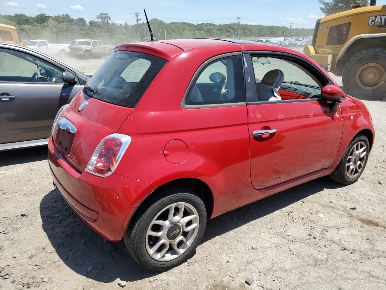 2012 Fiat 500 Pop VIN: 3C3CFFAR5CT141976 Lot: 61017384