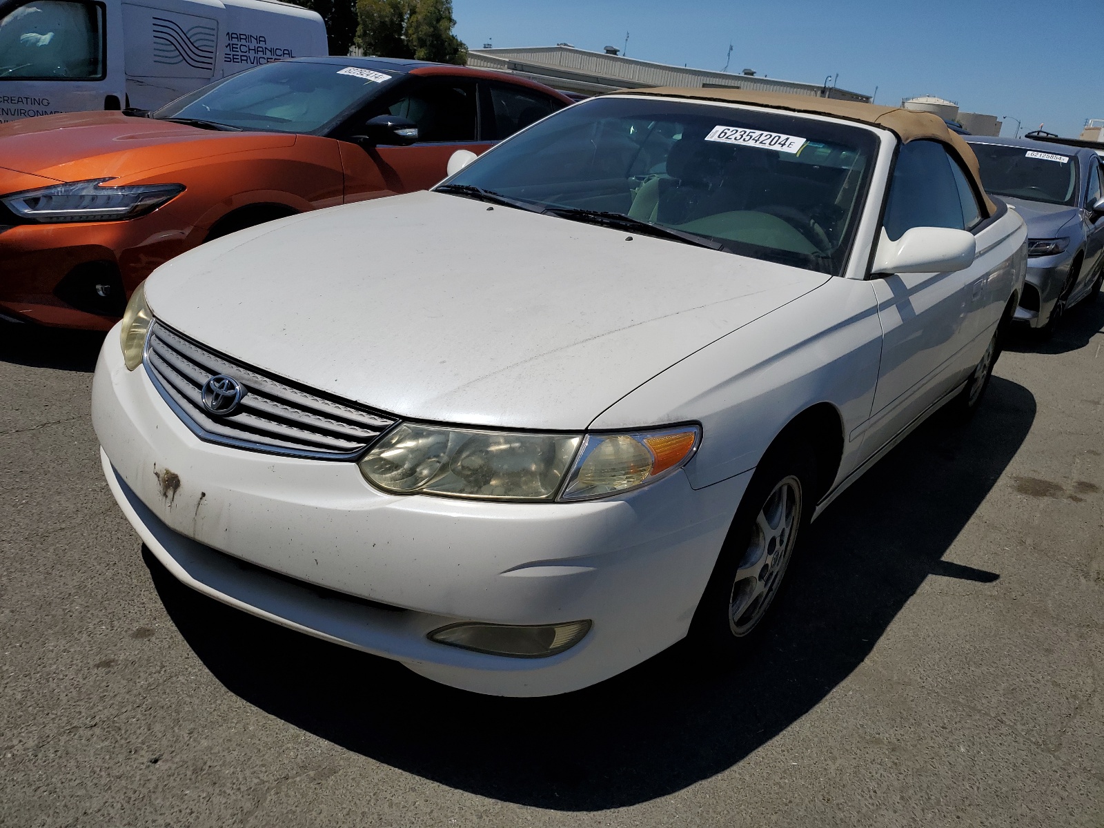 2T1FE22P03C020163 2003 Toyota Camry Solara Se