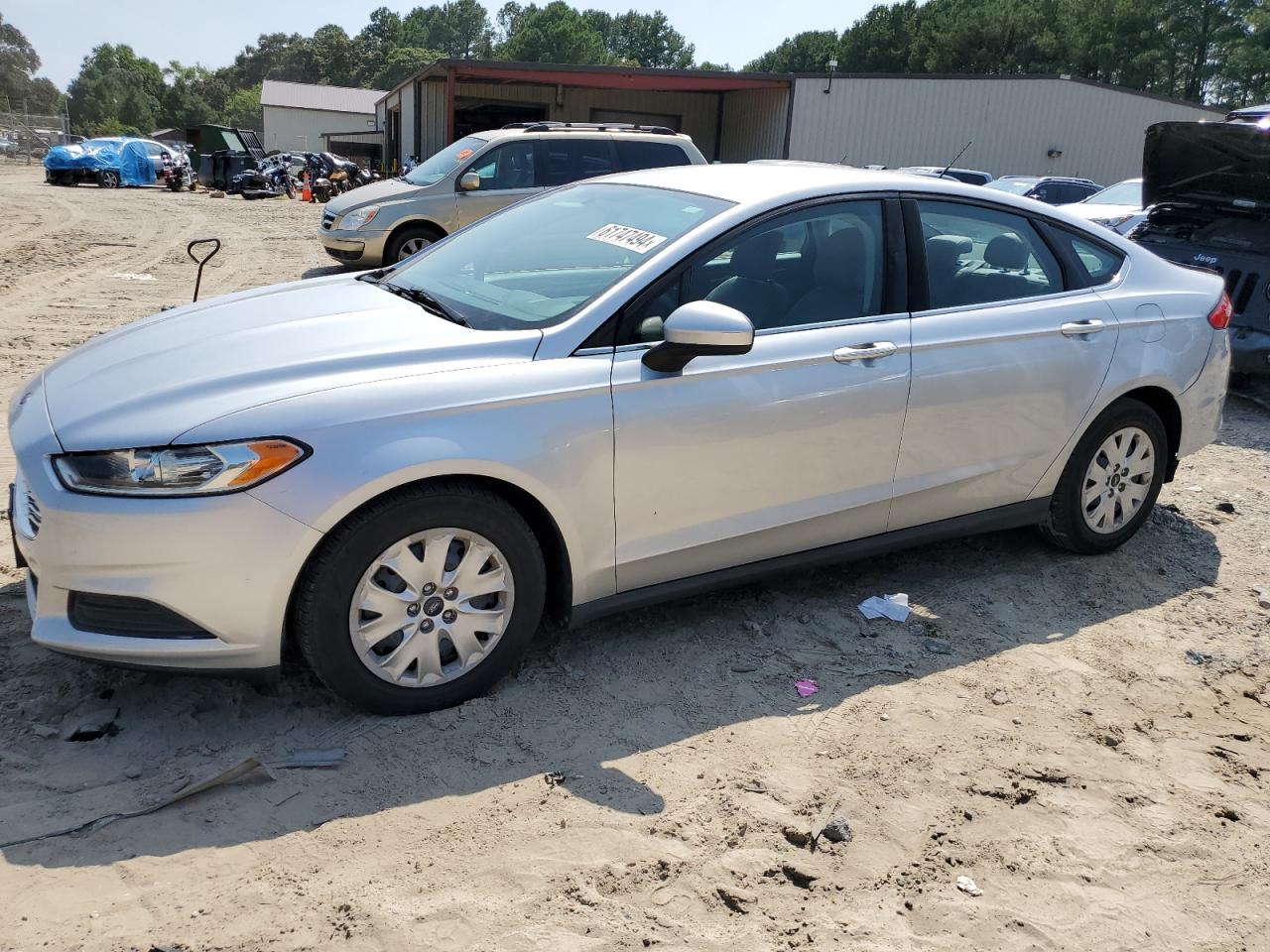 2014 Ford Fusion S VIN: 1FA6P0G7XE5360059 Lot: 61747494