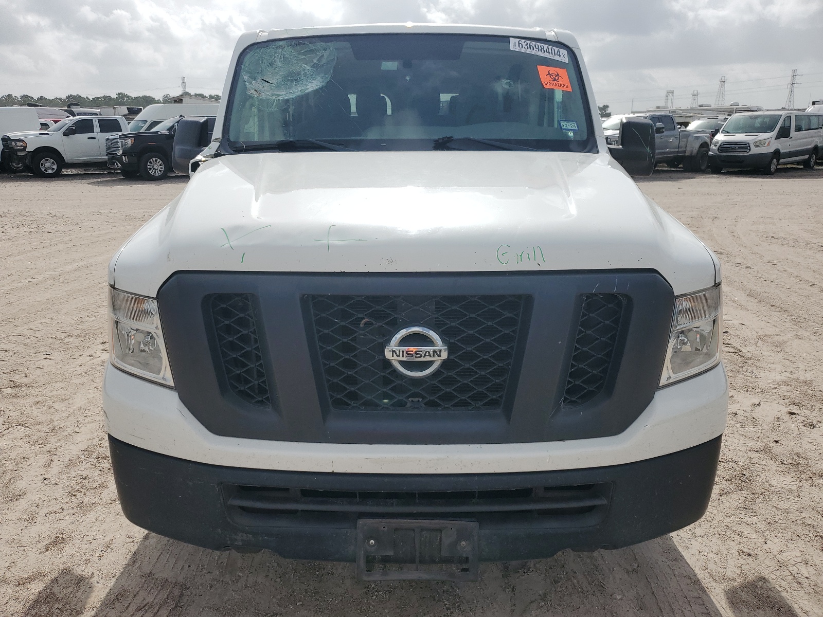 5BZBF0AA9CN200946 2012 Nissan Nv 3500 S