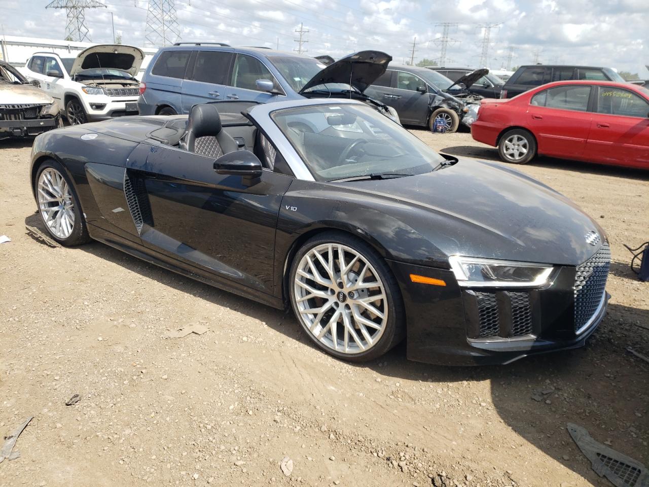 2017 Audi R8 Spyder VIN: WUAVACFX2H7904625 Lot: 64393874