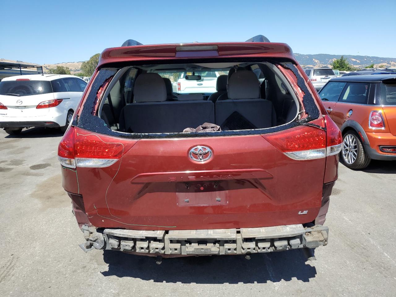 2014 Toyota Sienna Le VIN: 5TDKK3DC8ES456969 Lot: 61120394