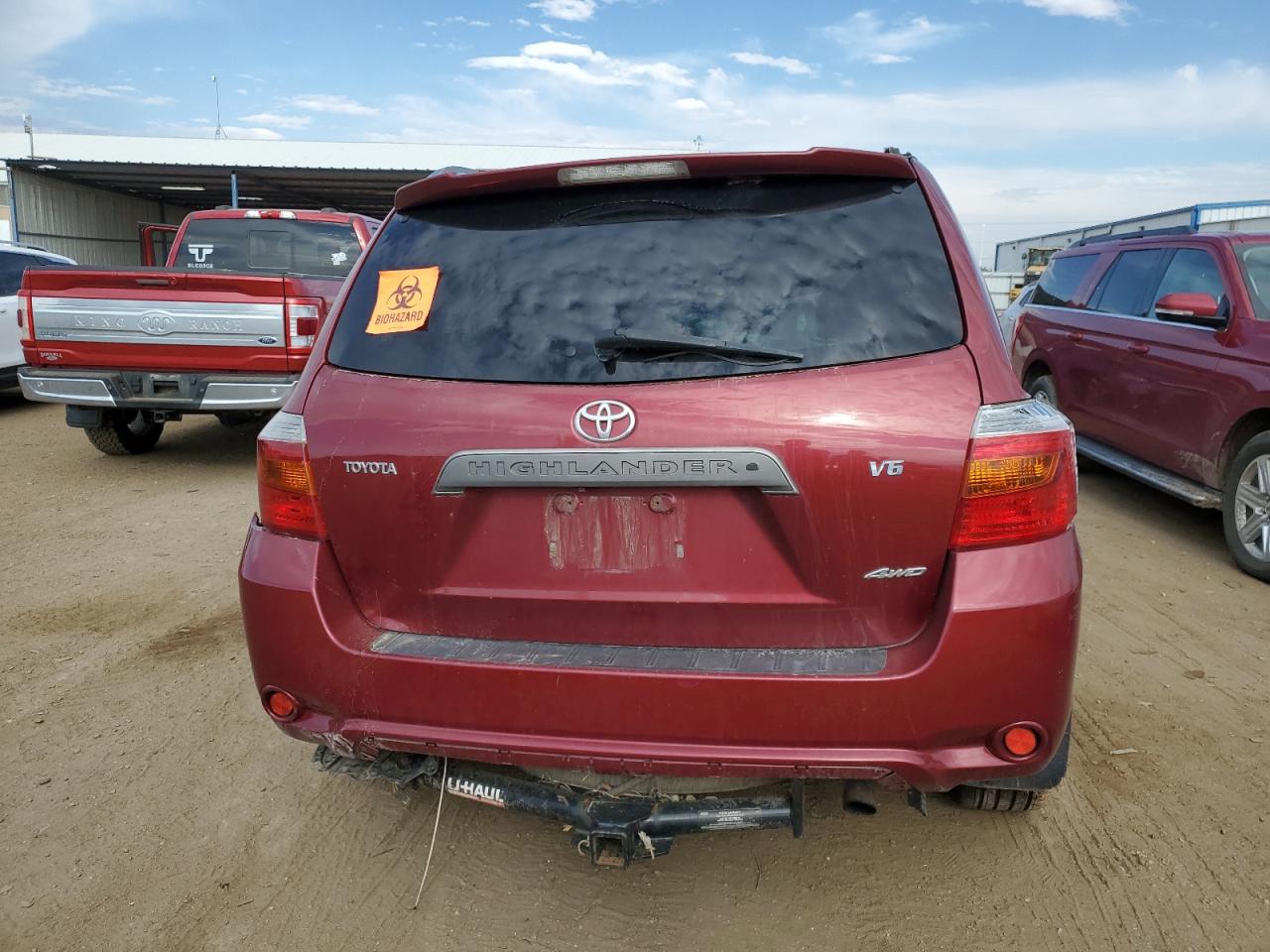 2009 Toyota Highlander Sport VIN: JTEES43A092141336 Lot: 63142124