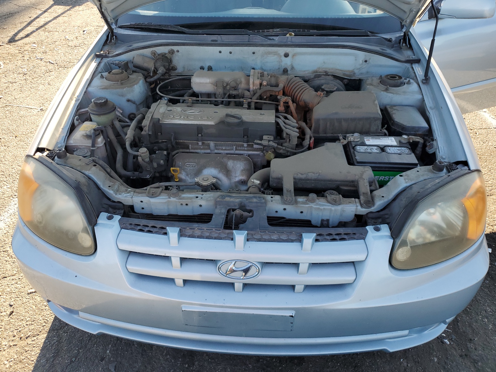 KMHCG45C55U575743 2005 Hyundai Accent Gl