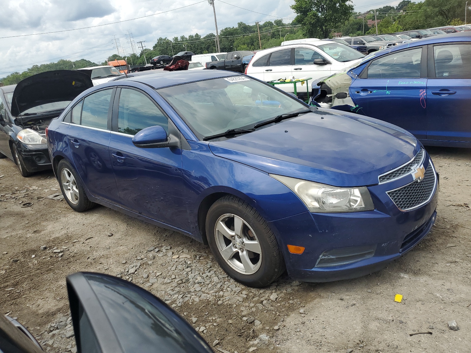 2013 Chevrolet Cruze Lt vin: 1G1PC5SB0D7103944