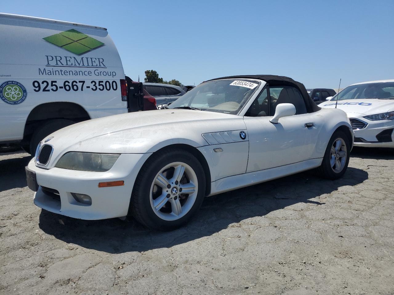 2002 BMW Z3 2.5 VIN: 4USCN33462LK51082 Lot: 63853474