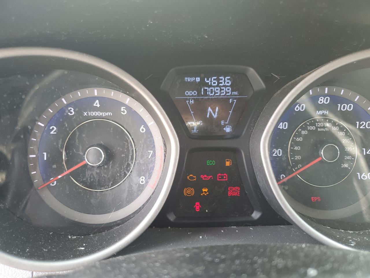 2012 Hyundai Elantra Gls VIN: KMHDH4AE7CU370267 Lot: 65486984