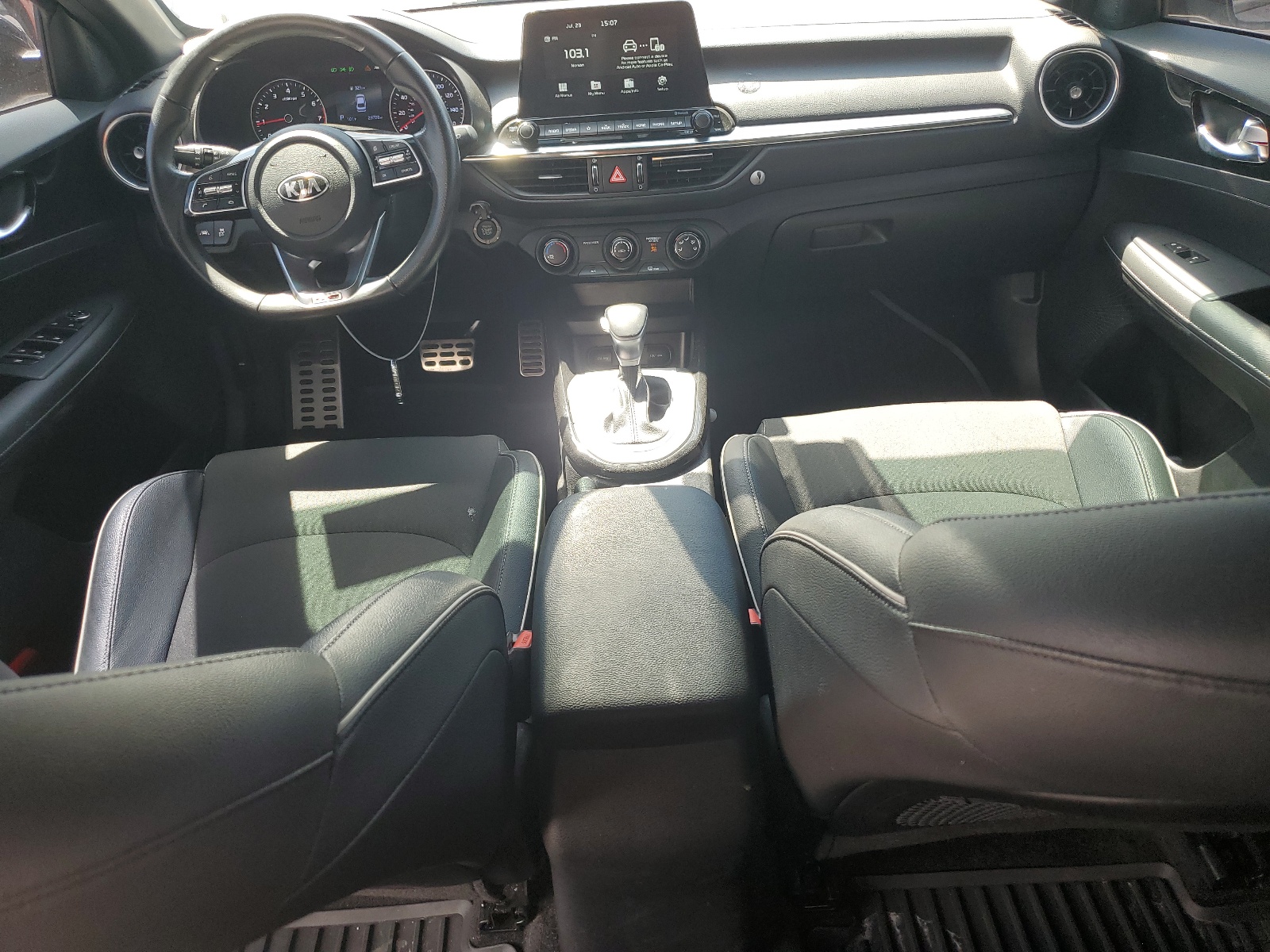 3KPF34AD8ME378316 2021 Kia Forte Gt Line