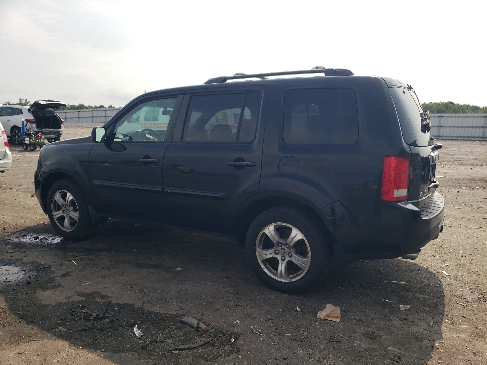 2013 Honda Pilot Ex vin: 5FNYF4H4XDB049827