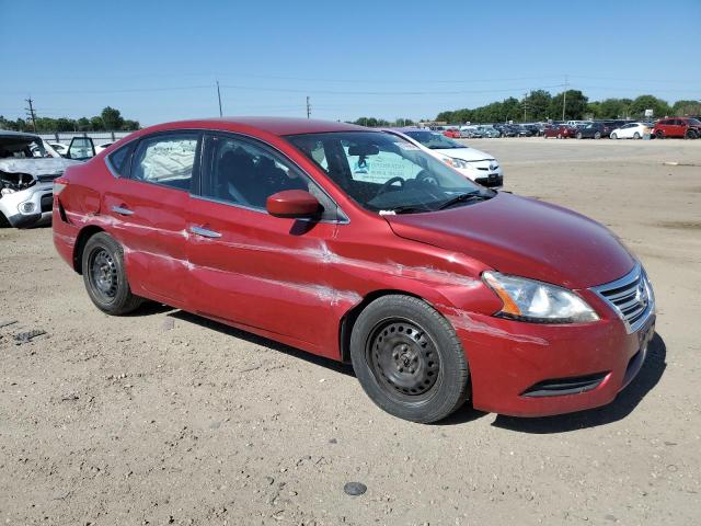  NISSAN SENTRA 2013 Червоний