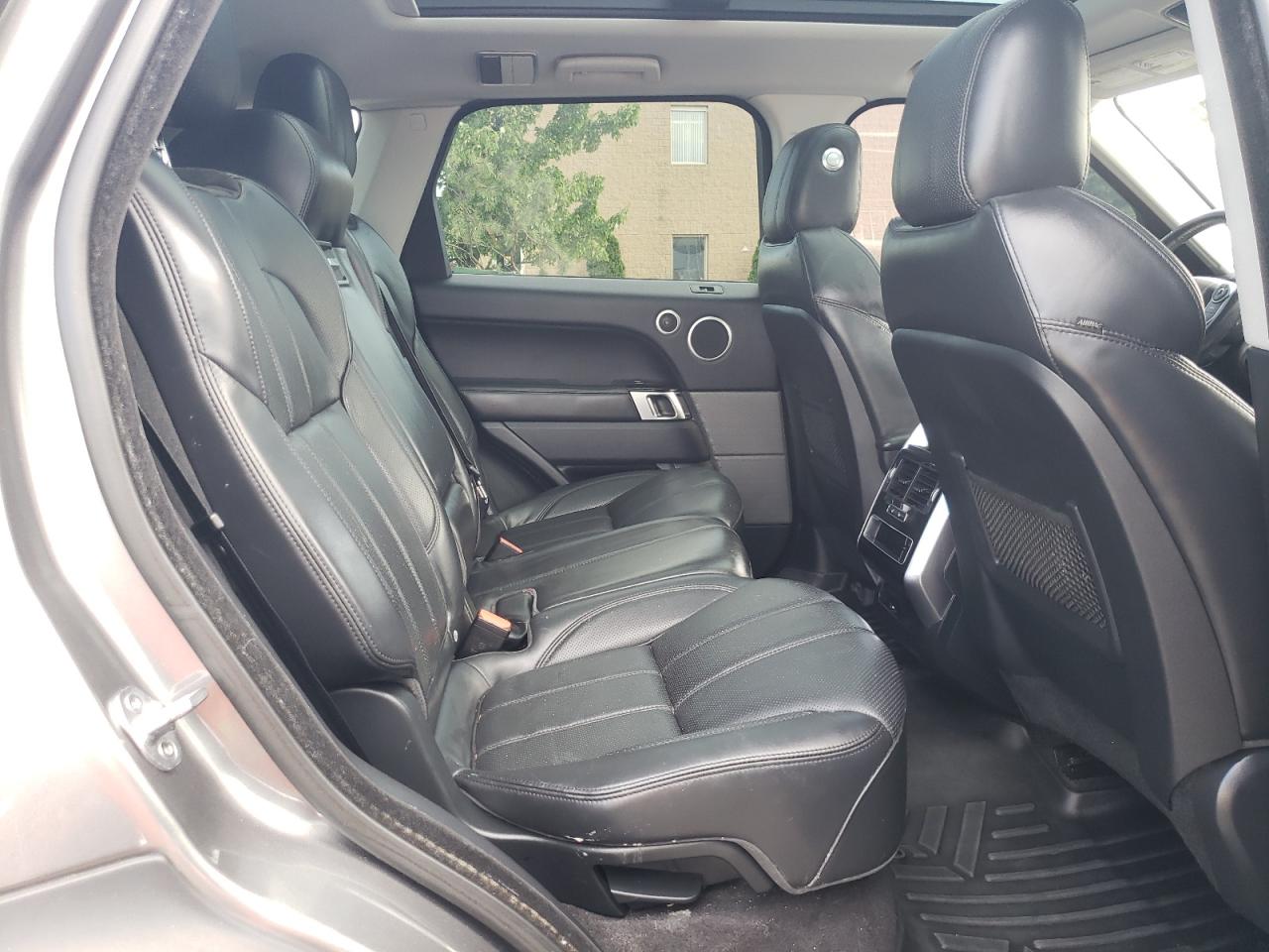 2016 Land Rover Range Rover Sport Hse VIN: SALWR2KF6GA665799 Lot: 63830574