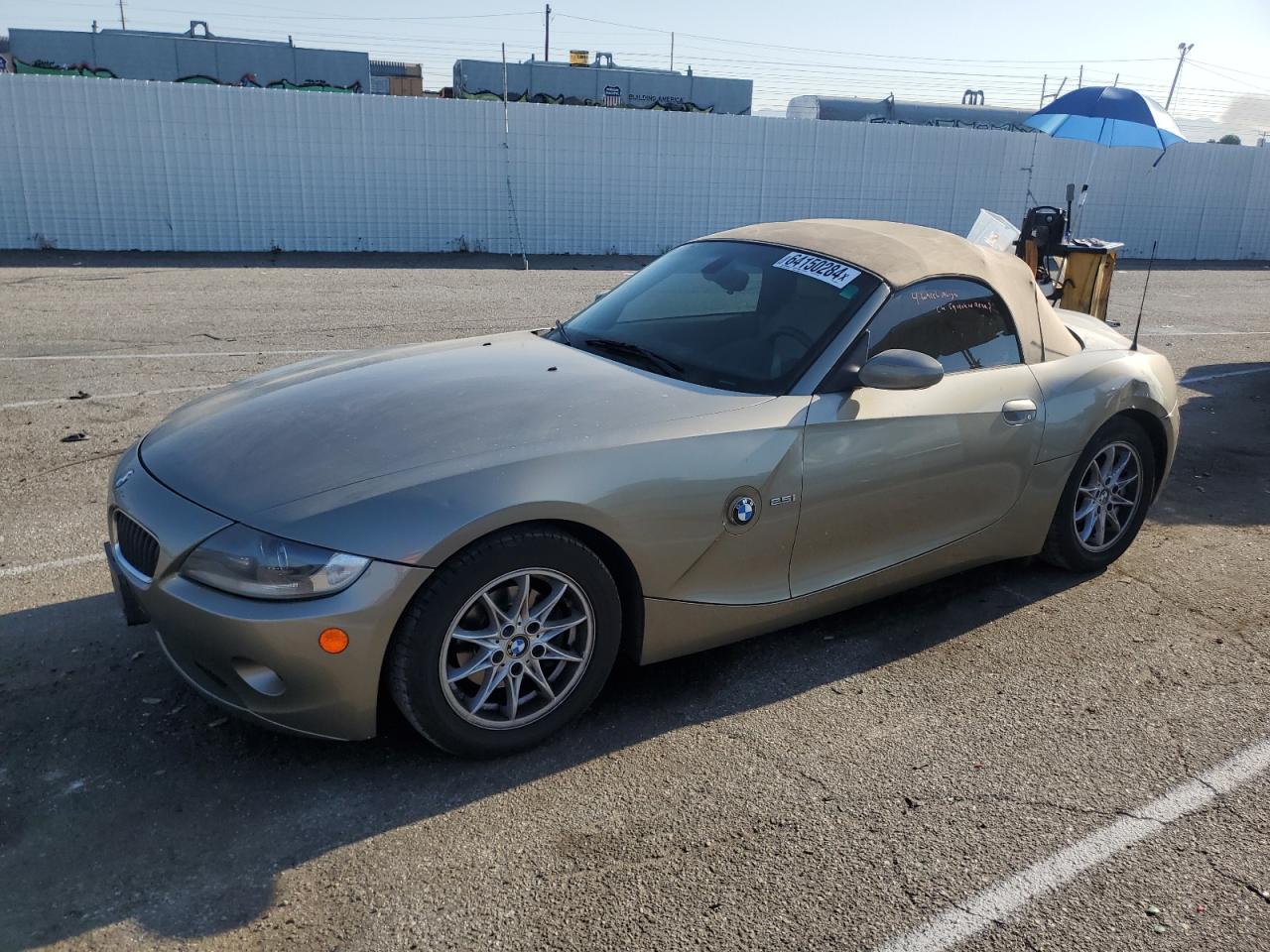 2005 BMW Z4 2.5 VIN: 4USBT33515LS54776 Lot: 64150284