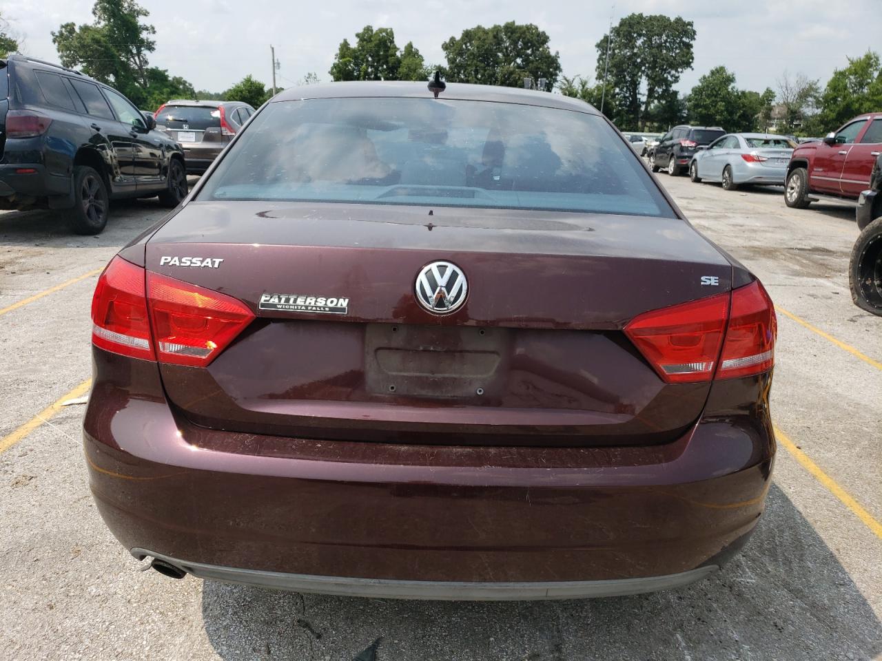 2013 Volkswagen Passat Se VIN: 1VWBH7A34DC108433 Lot: 64418554