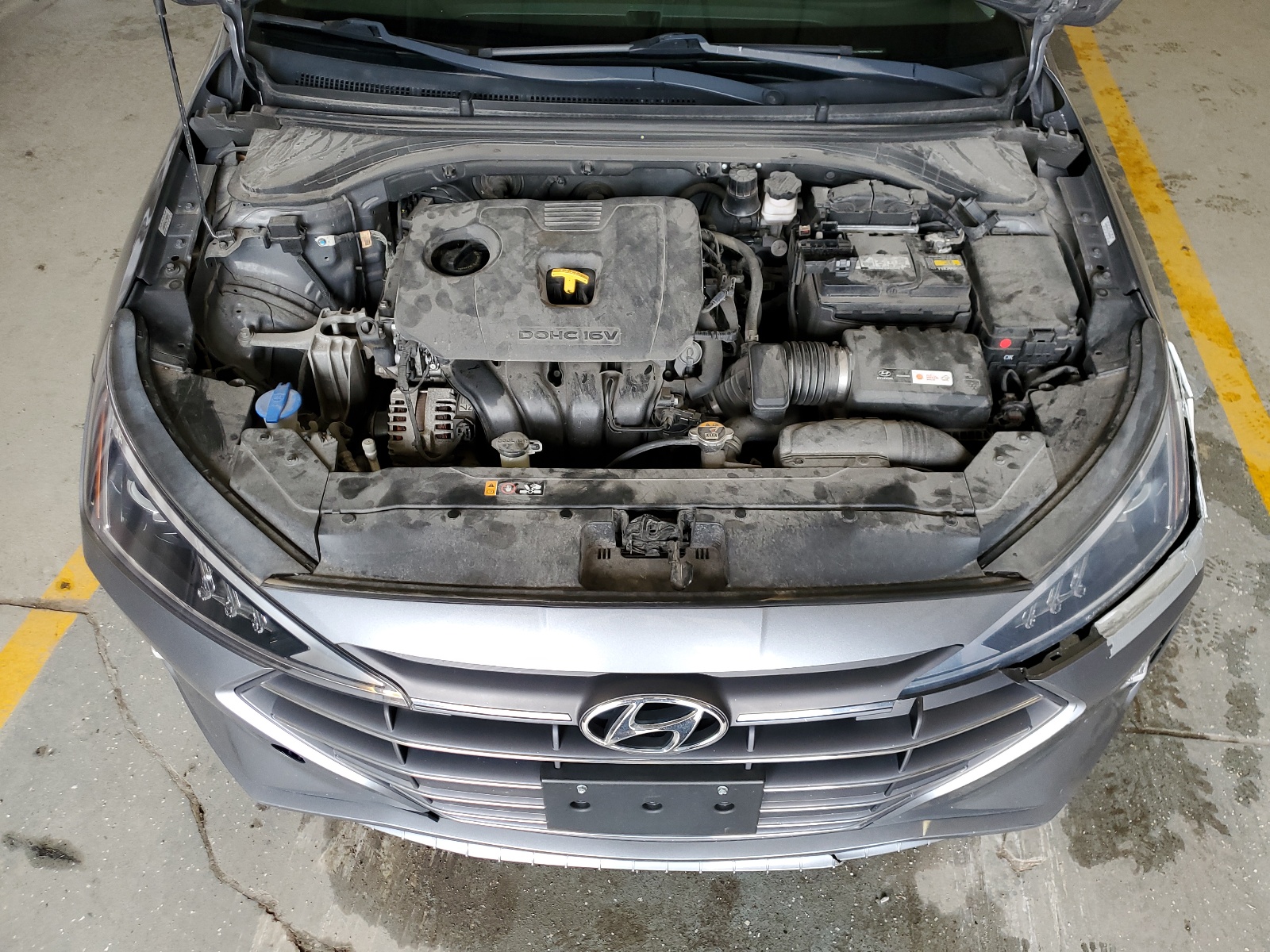 KMHD84LF7KU868697 2019 Hyundai Elantra Sel