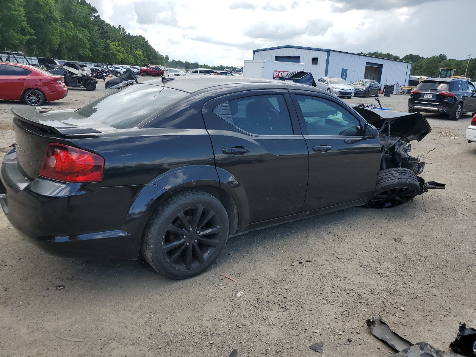 2013 Dodge Avenger Sxt vin: 1C3CDZCB2DN677874