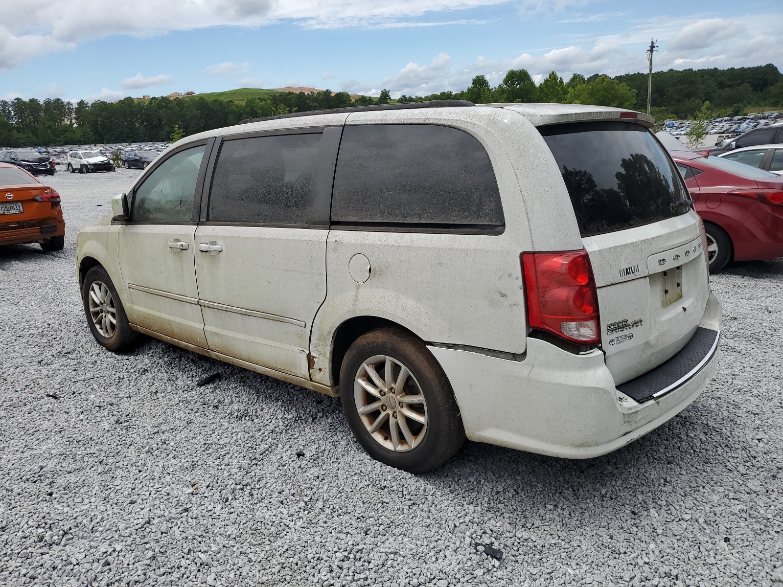 2014 Dodge Grand Caravan Sxt vin: 2C4RDGCG6ER154965