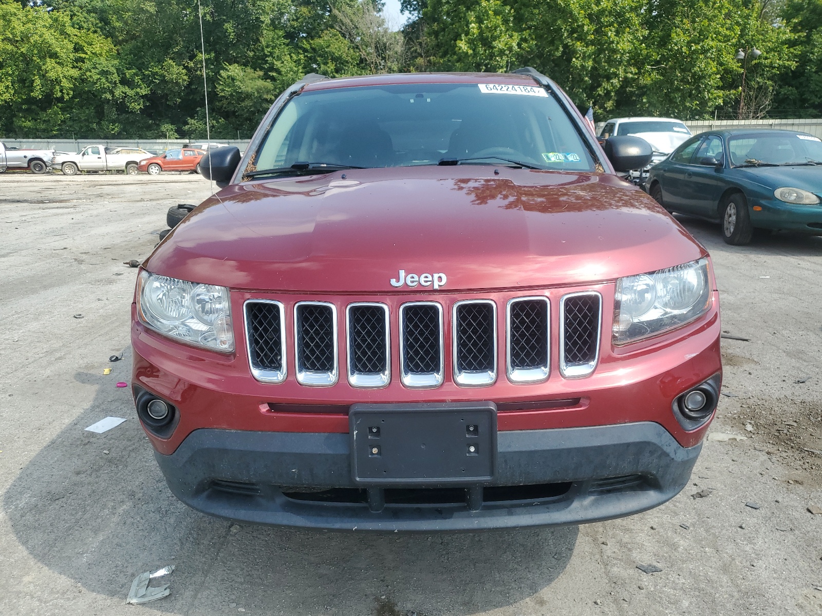 2014 Jeep Compass Sport vin: 1C4NJDBB1ED891523