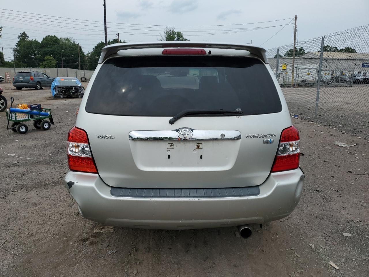 2006 Toyota Highlander Hybrid VIN: JTEDW21A960008850 Lot: 64660534