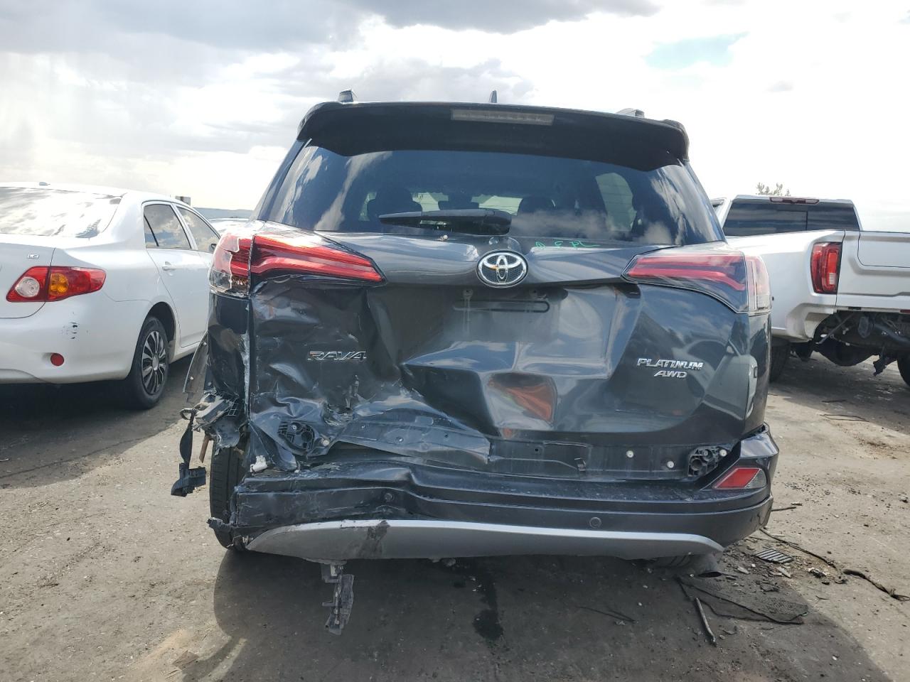 2017 Toyota Rav4 Limited VIN: 2T3DFREV2HW581095 Lot: 65044494