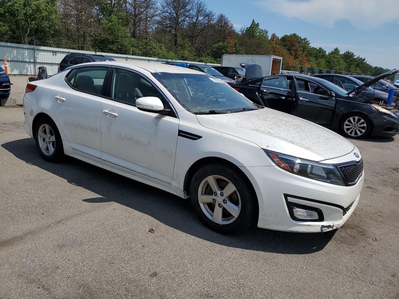 2015 Kia Optima Lx vin: KNAGM4A74F5592775