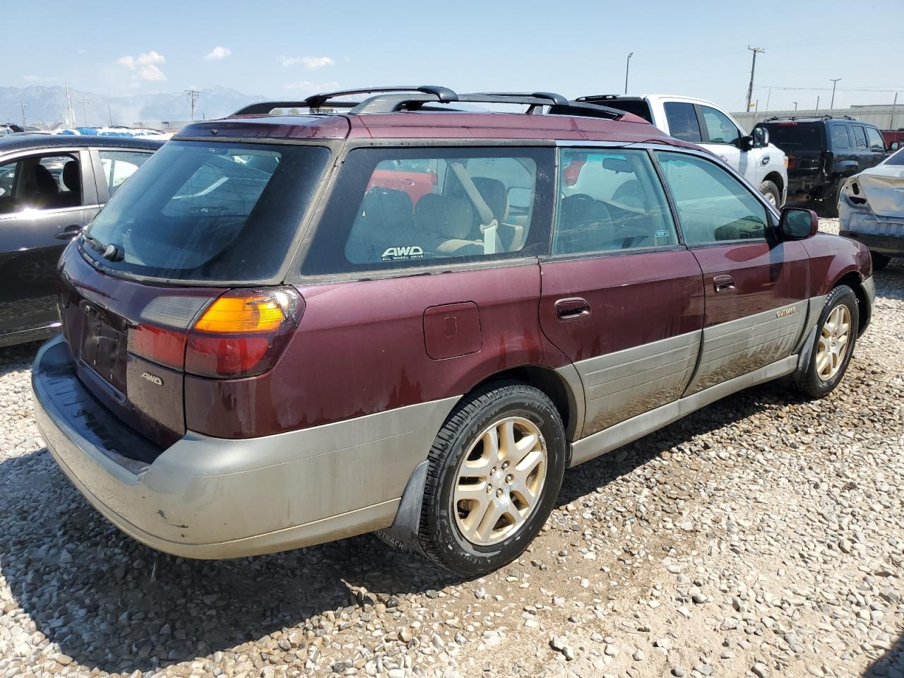 2001 Subaru Legacy Outback Limited VIN: 4S3BH686617623628 Lot: 62613504