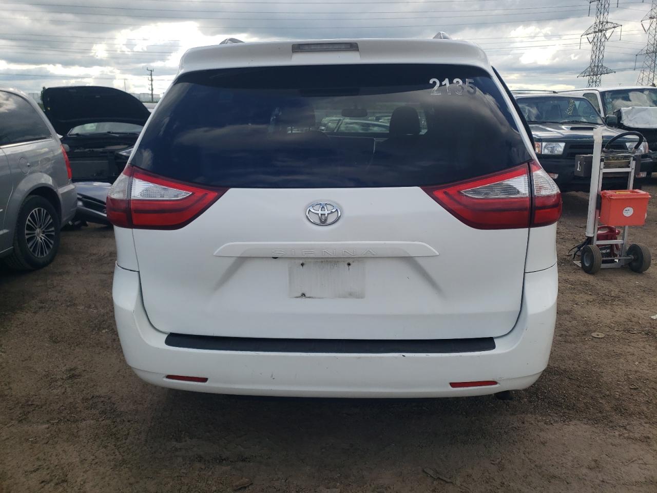 2017 Toyota Sienna Le VIN: 5TDJZ3DCXHS188230 Lot: 61896294