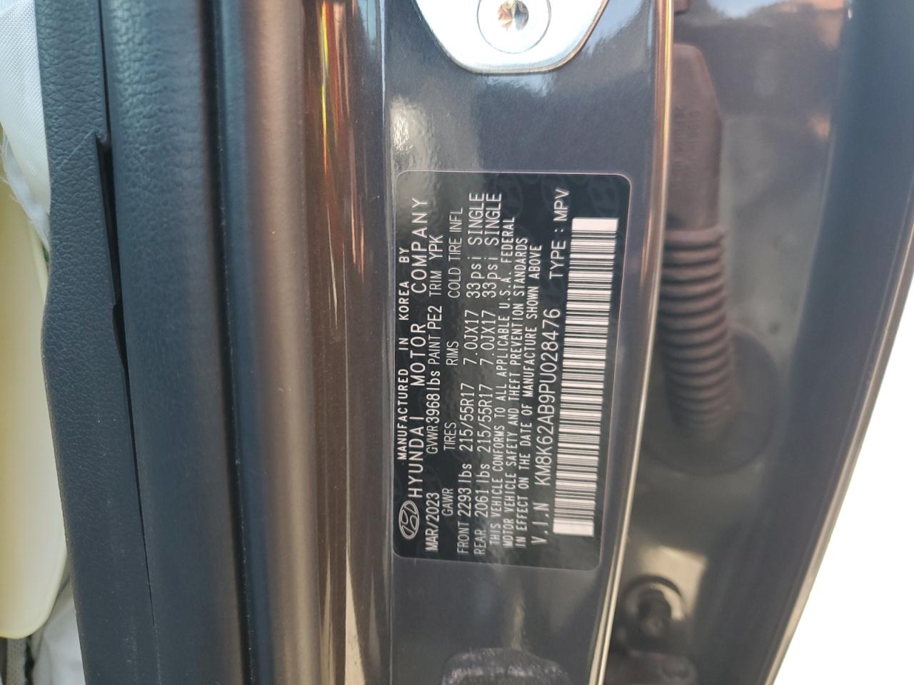 KM8K62AB9PU028476 Hyundai Kona SEL 14