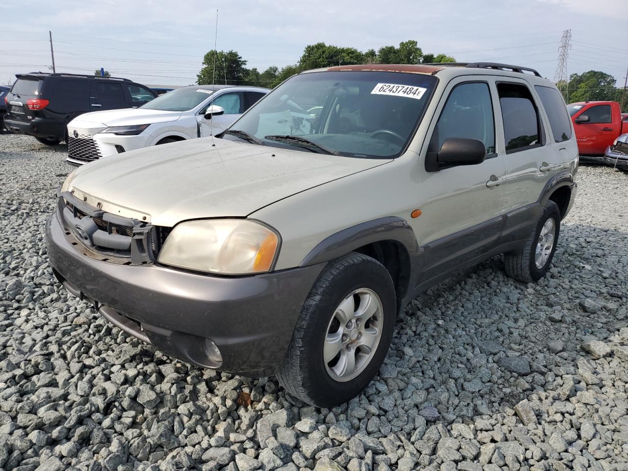 2003 Mazda Tribute Lx VIN: 4F2YZ04163KM46657 Lot: 62437484