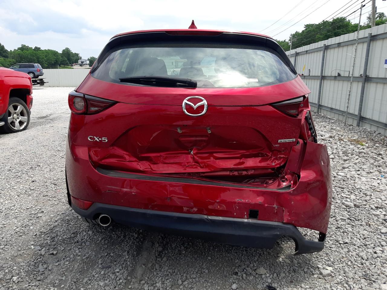 2020 Mazda Cx-5 Sport VIN: JM3KFABM1L0763265 Lot: 62454354