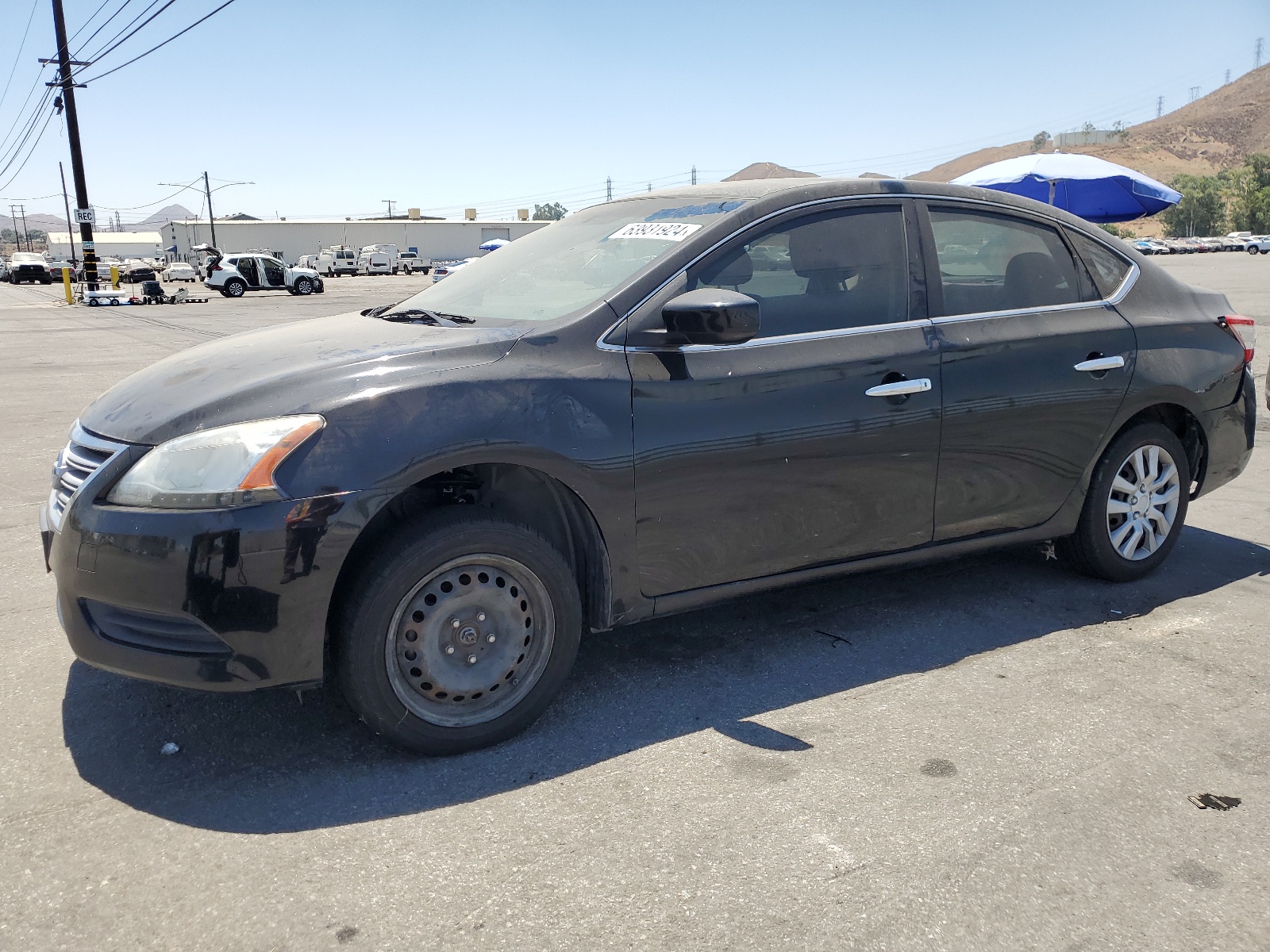 3N1AB7AP6EY201789 2014 Nissan Sentra S