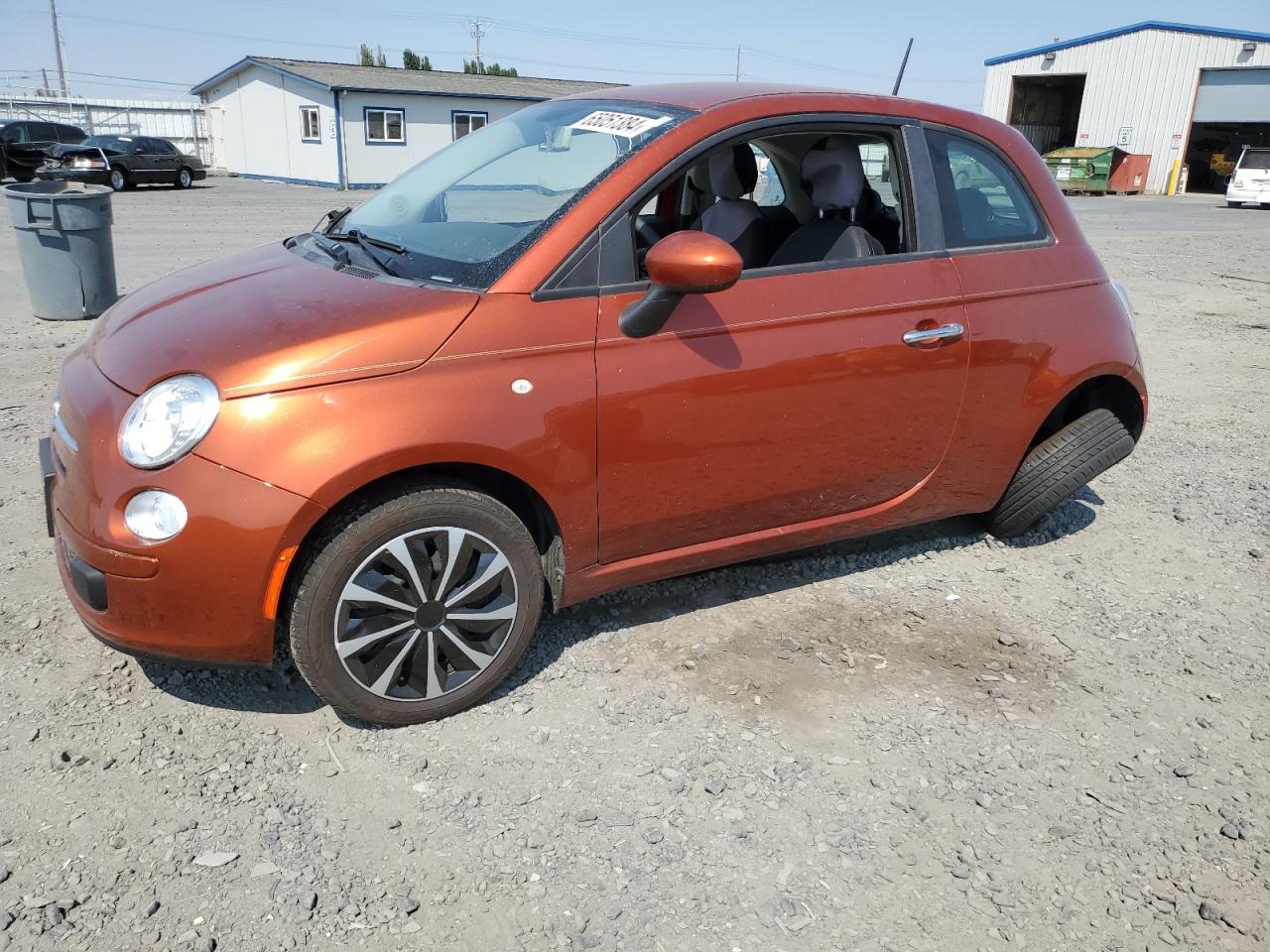 2012 Fiat 500 Pop VIN: 3C3CFFAR8CT380535 Lot: 65051384
